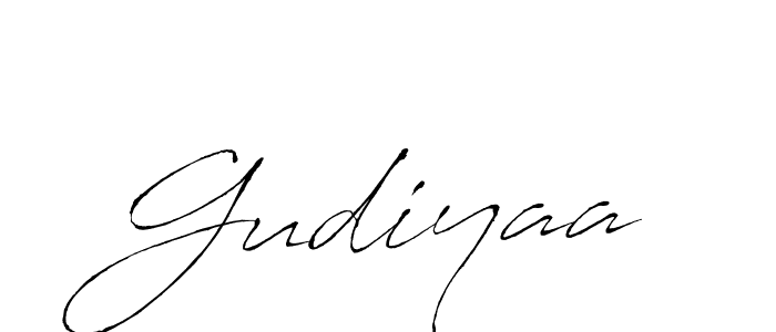 You should practise on your own different ways (Antro_Vectra) to write your name (Gudiyaa) in signature. don't let someone else do it for you. Gudiyaa signature style 6 images and pictures png