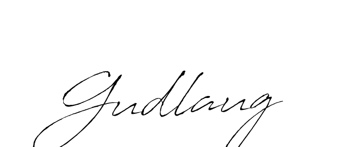 Use a signature maker to create a handwritten signature online. With this signature software, you can design (Antro_Vectra) your own signature for name Gudlaug. Gudlaug signature style 6 images and pictures png