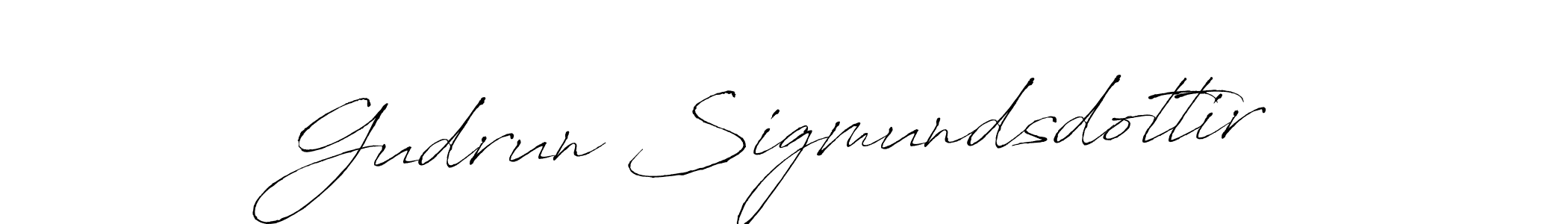 Use a signature maker to create a handwritten signature online. With this signature software, you can design (Antro_Vectra) your own signature for name Gudrun Sigmundsdottir. Gudrun Sigmundsdottir signature style 6 images and pictures png