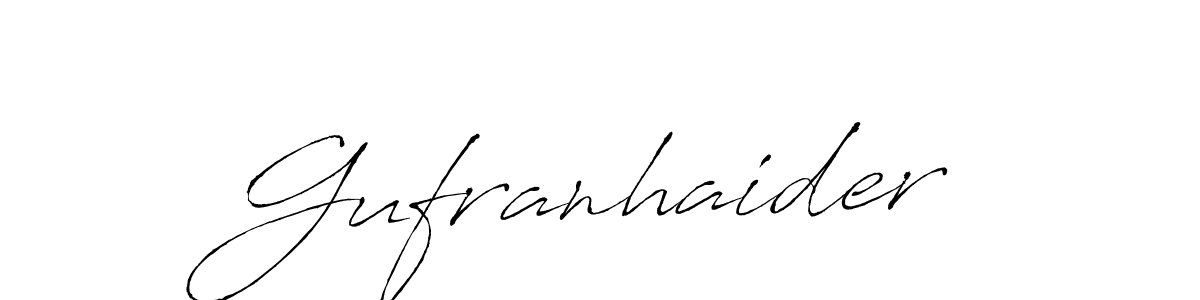 Antro_Vectra is a professional signature style that is perfect for those who want to add a touch of class to their signature. It is also a great choice for those who want to make their signature more unique. Get Gufranhaider name to fancy signature for free. Gufranhaider signature style 6 images and pictures png