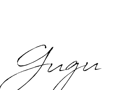 The best way (Antro_Vectra) to make a short signature is to pick only two or three words in your name. The name Gugu include a total of six letters. For converting this name. Gugu signature style 6 images and pictures png