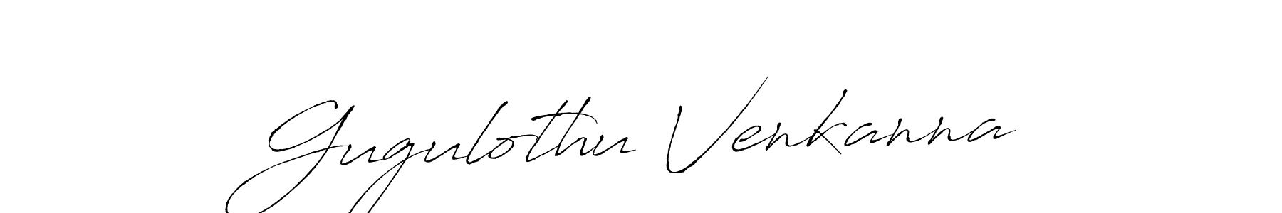 You should practise on your own different ways (Antro_Vectra) to write your name (Gugulothu Venkanna) in signature. don't let someone else do it for you. Gugulothu Venkanna signature style 6 images and pictures png
