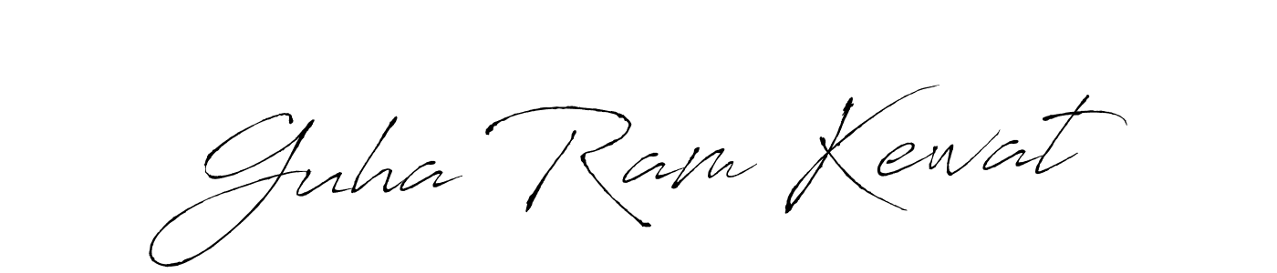 Similarly Antro_Vectra is the best handwritten signature design. Signature creator online .You can use it as an online autograph creator for name Guha Ram Kewat. Guha Ram Kewat signature style 6 images and pictures png