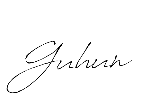 Best and Professional Signature Style for Guhun. Antro_Vectra Best Signature Style Collection. Guhun signature style 6 images and pictures png