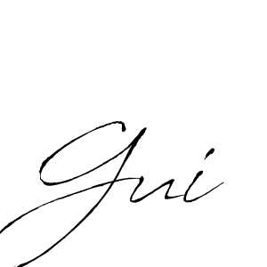 Gui stylish signature style. Best Handwritten Sign (Antro_Vectra) for my name. Handwritten Signature Collection Ideas for my name Gui. Gui signature style 6 images and pictures png