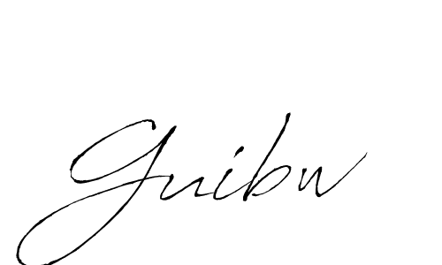 How to make Guibw name signature. Use Antro_Vectra style for creating short signs online. This is the latest handwritten sign. Guibw signature style 6 images and pictures png