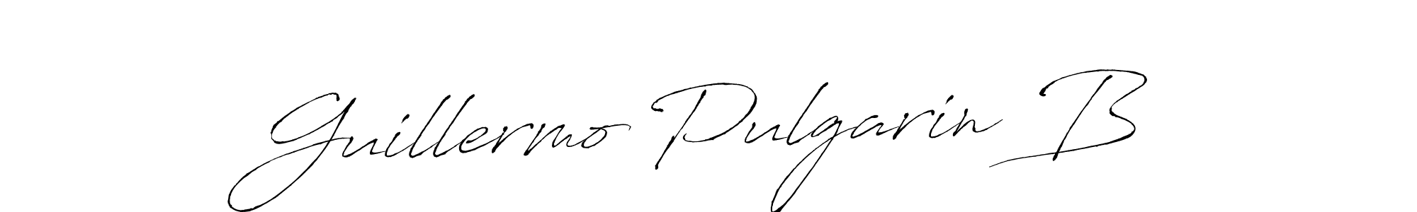 See photos of Guillermo Pulgarin B official signature by Spectra . Check more albums & portfolios. Read reviews & check more about Antro_Vectra font. Guillermo Pulgarin B signature style 6 images and pictures png