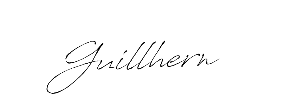 Best and Professional Signature Style for Guillhern. Antro_Vectra Best Signature Style Collection. Guillhern signature style 6 images and pictures png