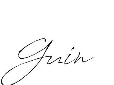 Make a beautiful signature design for name Guin. Use this online signature maker to create a handwritten signature for free. Guin signature style 6 images and pictures png