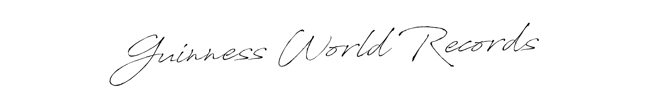 Make a beautiful signature design for name Guinness World Records. With this signature (Antro_Vectra) style, you can create a handwritten signature for free. Guinness World Records signature style 6 images and pictures png