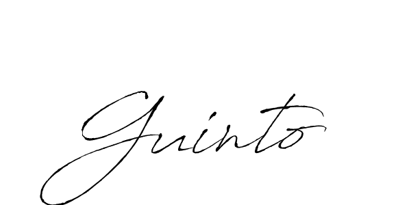 Also we have Guinto name is the best signature style. Create professional handwritten signature collection using Antro_Vectra autograph style. Guinto signature style 6 images and pictures png