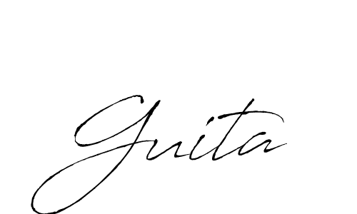 It looks lik you need a new signature style for name Guita. Design unique handwritten (Antro_Vectra) signature with our free signature maker in just a few clicks. Guita signature style 6 images and pictures png