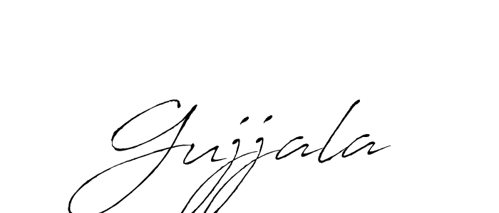 Antro_Vectra is a professional signature style that is perfect for those who want to add a touch of class to their signature. It is also a great choice for those who want to make their signature more unique. Get Gujjala name to fancy signature for free. Gujjala signature style 6 images and pictures png