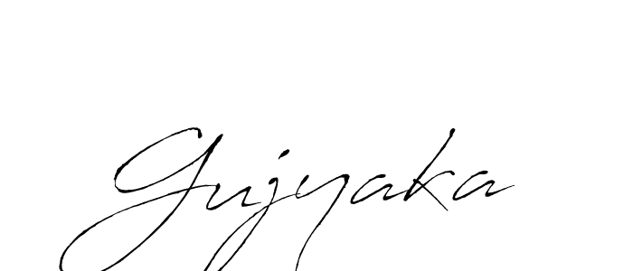 You should practise on your own different ways (Antro_Vectra) to write your name (Gujyaka) in signature. don't let someone else do it for you. Gujyaka signature style 6 images and pictures png