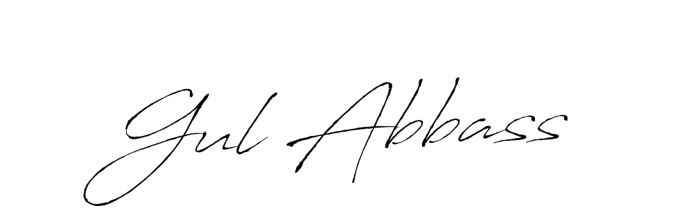How to make Gul Abbass signature? Antro_Vectra is a professional autograph style. Create handwritten signature for Gul Abbass name. Gul Abbass signature style 6 images and pictures png