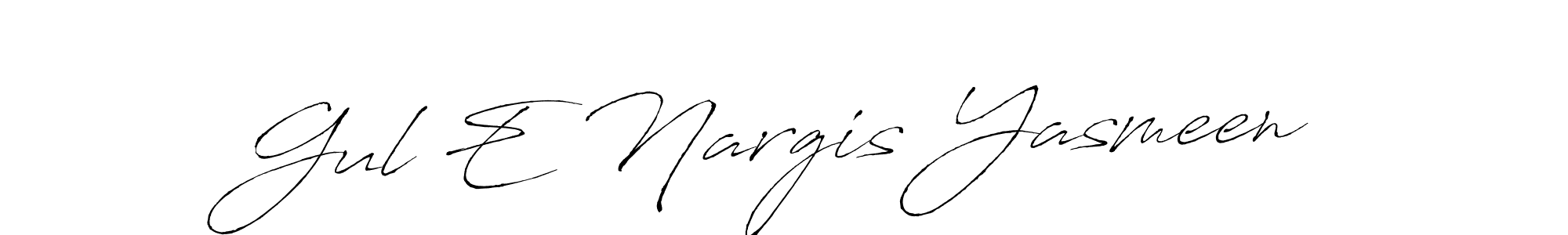 Similarly Antro_Vectra is the best handwritten signature design. Signature creator online .You can use it as an online autograph creator for name Gul E Nargis Yasmeen. Gul E Nargis Yasmeen signature style 6 images and pictures png