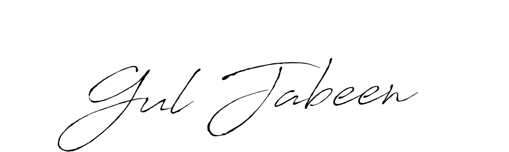 You can use this online signature creator to create a handwritten signature for the name Gul Jabeen. This is the best online autograph maker. Gul Jabeen signature style 6 images and pictures png