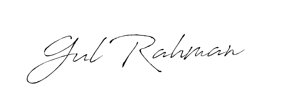 How to make Gul Rahman name signature. Use Antro_Vectra style for creating short signs online. This is the latest handwritten sign. Gul Rahman signature style 6 images and pictures png