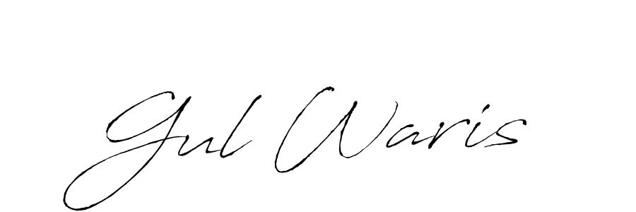 Antro_Vectra is a professional signature style that is perfect for those who want to add a touch of class to their signature. It is also a great choice for those who want to make their signature more unique. Get Gul Waris name to fancy signature for free. Gul Waris signature style 6 images and pictures png