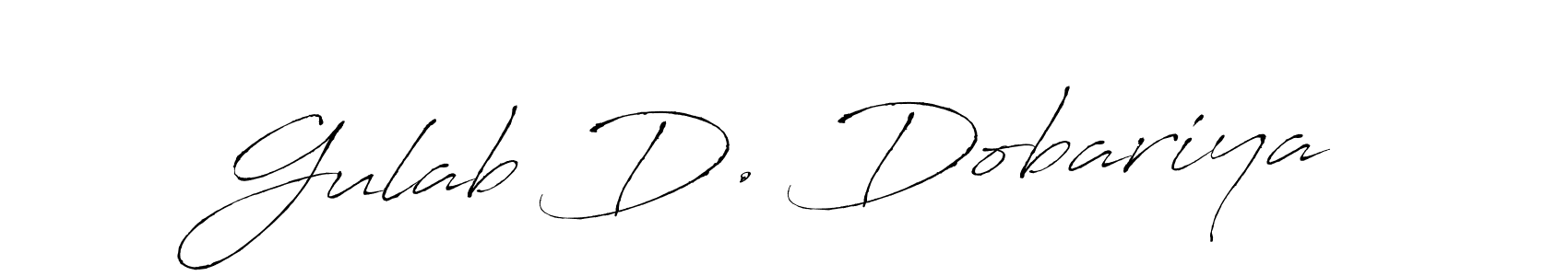 Best and Professional Signature Style for Gulab D. Dobariya. Antro_Vectra Best Signature Style Collection. Gulab D. Dobariya signature style 6 images and pictures png