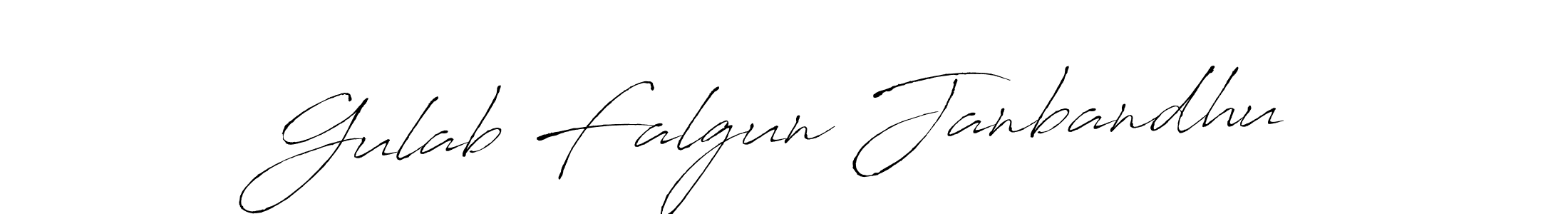 Here are the top 10 professional signature styles for the name Gulab Falgun Janbandhu. These are the best autograph styles you can use for your name. Gulab Falgun Janbandhu signature style 6 images and pictures png