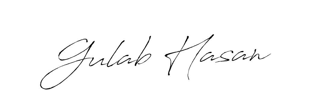 Make a beautiful signature design for name Gulab Hasan. Use this online signature maker to create a handwritten signature for free. Gulab Hasan signature style 6 images and pictures png