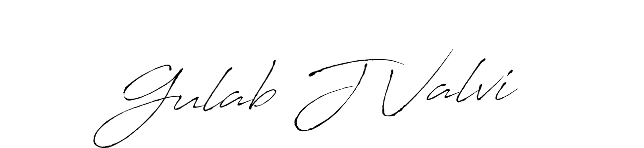 See photos of Gulab J Valvi official signature by Spectra . Check more albums & portfolios. Read reviews & check more about Antro_Vectra font. Gulab J Valvi signature style 6 images and pictures png