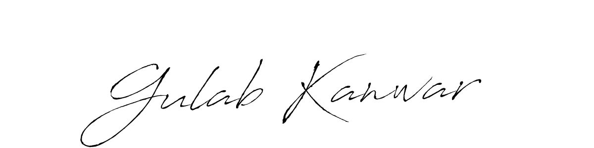 See photos of Gulab Kanwar official signature by Spectra . Check more albums & portfolios. Read reviews & check more about Antro_Vectra font. Gulab Kanwar signature style 6 images and pictures png