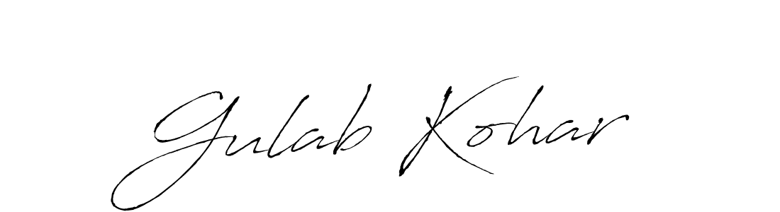 It looks lik you need a new signature style for name Gulab Kohar. Design unique handwritten (Antro_Vectra) signature with our free signature maker in just a few clicks. Gulab Kohar signature style 6 images and pictures png
