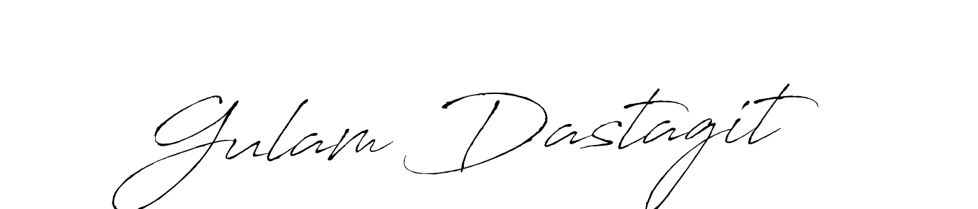 Also You can easily find your signature by using the search form. We will create Gulam Dastagit name handwritten signature images for you free of cost using Antro_Vectra sign style. Gulam Dastagit signature style 6 images and pictures png