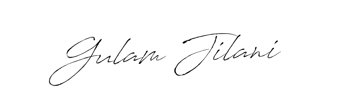 You should practise on your own different ways (Antro_Vectra) to write your name (Gulam Jilani) in signature. don't let someone else do it for you. Gulam Jilani signature style 6 images and pictures png