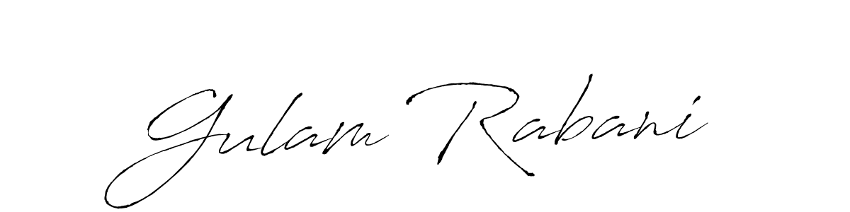 Use a signature maker to create a handwritten signature online. With this signature software, you can design (Antro_Vectra) your own signature for name Gulam Rabani. Gulam Rabani signature style 6 images and pictures png