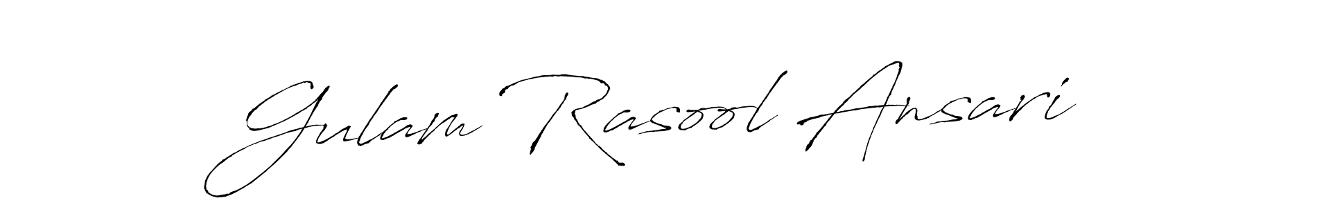 if you are searching for the best signature style for your name Gulam Rasool Ansari. so please give up your signature search. here we have designed multiple signature styles  using Antro_Vectra. Gulam Rasool Ansari signature style 6 images and pictures png