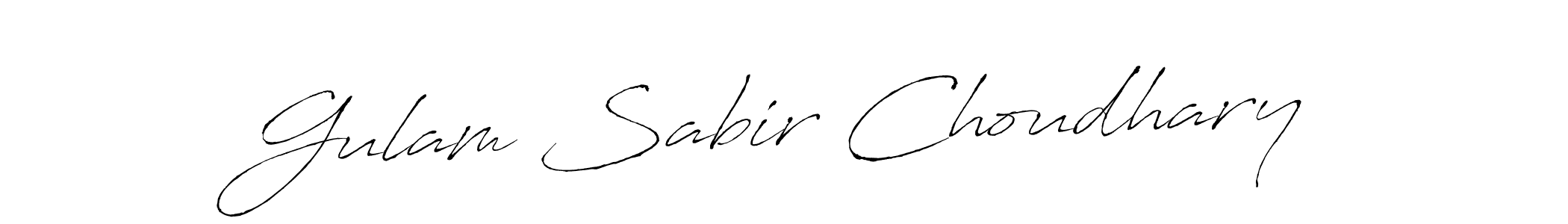 The best way (Antro_Vectra) to make a short signature is to pick only two or three words in your name. The name Gulam Sabir Choudhary include a total of six letters. For converting this name. Gulam Sabir Choudhary signature style 6 images and pictures png