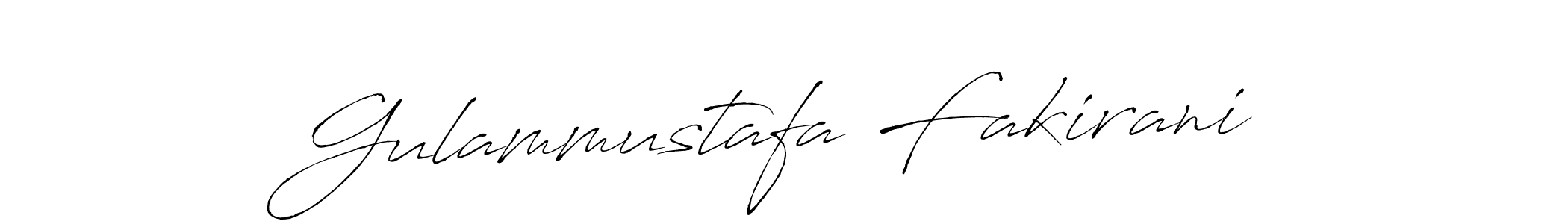 Similarly Antro_Vectra is the best handwritten signature design. Signature creator online .You can use it as an online autograph creator for name Gulammustafa Fakirani. Gulammustafa Fakirani signature style 6 images and pictures png