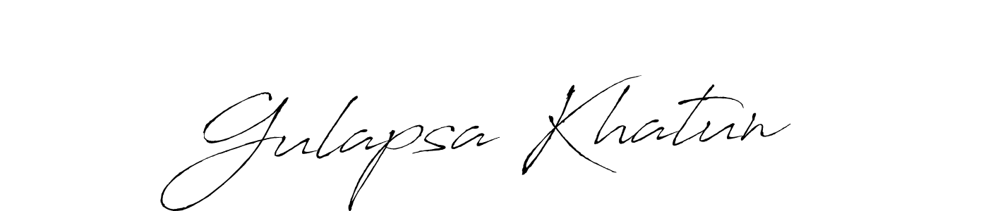Similarly Antro_Vectra is the best handwritten signature design. Signature creator online .You can use it as an online autograph creator for name Gulapsa Khatun. Gulapsa Khatun signature style 6 images and pictures png