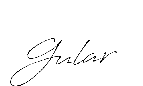 You should practise on your own different ways (Antro_Vectra) to write your name (Gular) in signature. don't let someone else do it for you. Gular signature style 6 images and pictures png