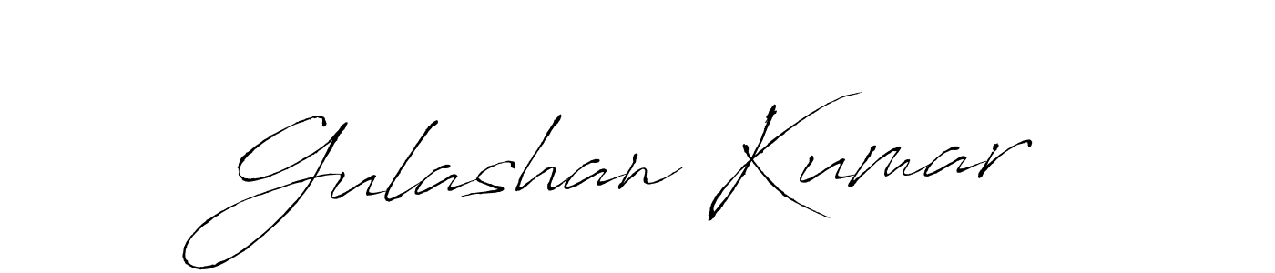 How to make Gulashan Kumar signature? Antro_Vectra is a professional autograph style. Create handwritten signature for Gulashan Kumar name. Gulashan Kumar signature style 6 images and pictures png