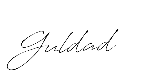 Use a signature maker to create a handwritten signature online. With this signature software, you can design (Antro_Vectra) your own signature for name Guldad. Guldad signature style 6 images and pictures png