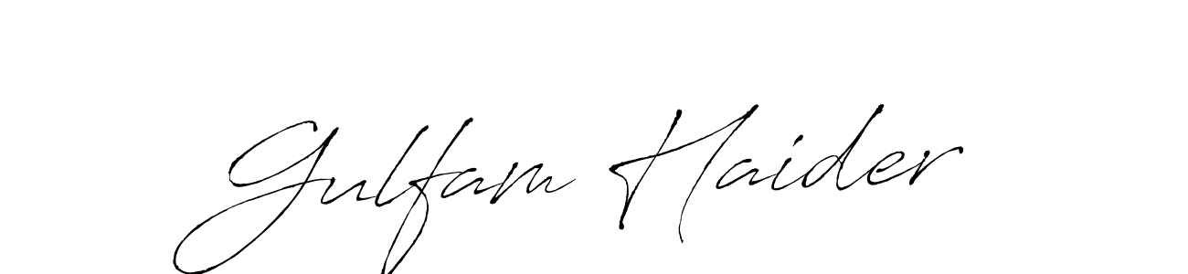 It looks lik you need a new signature style for name Gulfam Haider. Design unique handwritten (Antro_Vectra) signature with our free signature maker in just a few clicks. Gulfam Haider signature style 6 images and pictures png