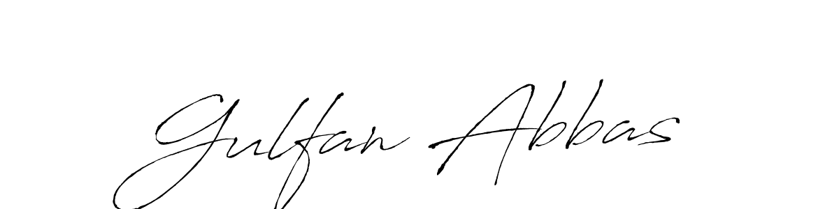 if you are searching for the best signature style for your name Gulfan Abbas. so please give up your signature search. here we have designed multiple signature styles  using Antro_Vectra. Gulfan Abbas signature style 6 images and pictures png