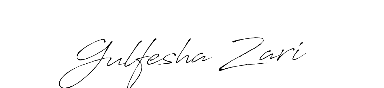 How to Draw Gulfesha Zari signature style? Antro_Vectra is a latest design signature styles for name Gulfesha Zari. Gulfesha Zari signature style 6 images and pictures png