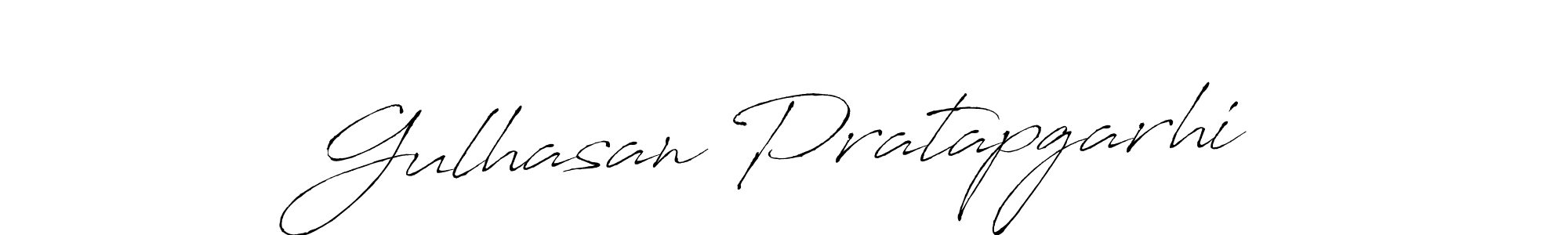 Use a signature maker to create a handwritten signature online. With this signature software, you can design (Antro_Vectra) your own signature for name Gulhasan Pratapgarhi. Gulhasan Pratapgarhi signature style 6 images and pictures png