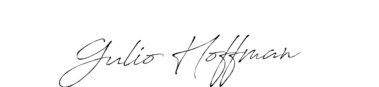 Make a short Gulio Hoffman signature style. Manage your documents anywhere anytime using Antro_Vectra. Create and add eSignatures, submit forms, share and send files easily. Gulio Hoffman signature style 6 images and pictures png