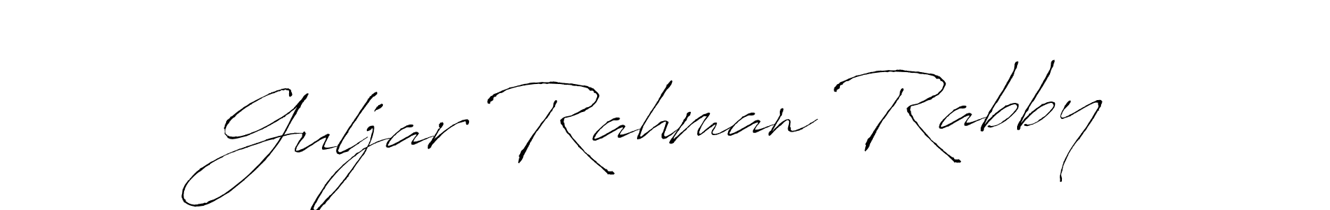 Similarly Antro_Vectra is the best handwritten signature design. Signature creator online .You can use it as an online autograph creator for name Guljar Rahman Rabby. Guljar Rahman Rabby signature style 6 images and pictures png