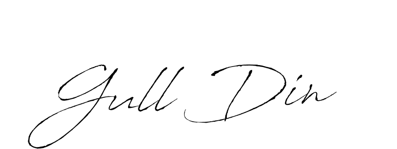 Use a signature maker to create a handwritten signature online. With this signature software, you can design (Antro_Vectra) your own signature for name Gull Din. Gull Din signature style 6 images and pictures png