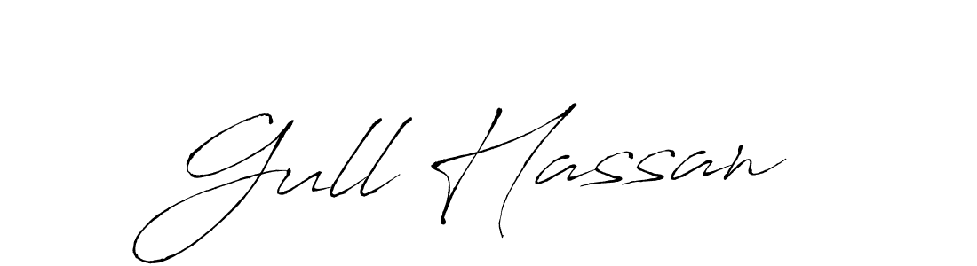 The best way (Antro_Vectra) to make a short signature is to pick only two or three words in your name. The name Gull Hassan include a total of six letters. For converting this name. Gull Hassan signature style 6 images and pictures png