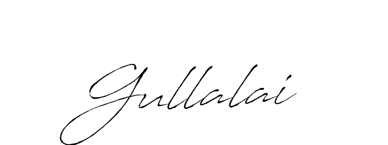 Use a signature maker to create a handwritten signature online. With this signature software, you can design (Antro_Vectra) your own signature for name Gullalai. Gullalai signature style 6 images and pictures png