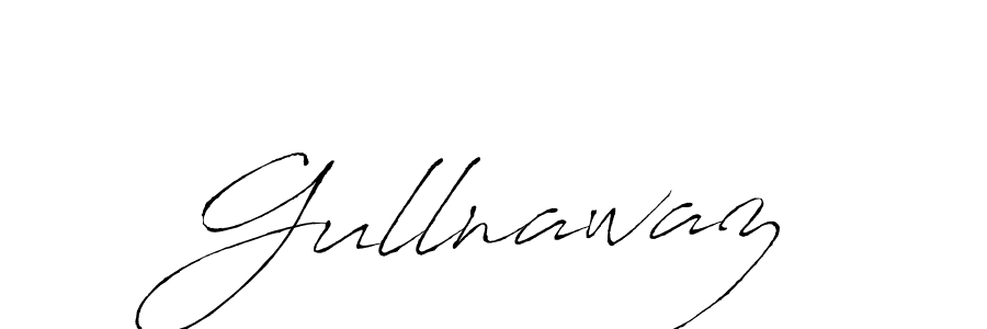 How to make Gullnawaz signature? Antro_Vectra is a professional autograph style. Create handwritten signature for Gullnawaz name. Gullnawaz signature style 6 images and pictures png