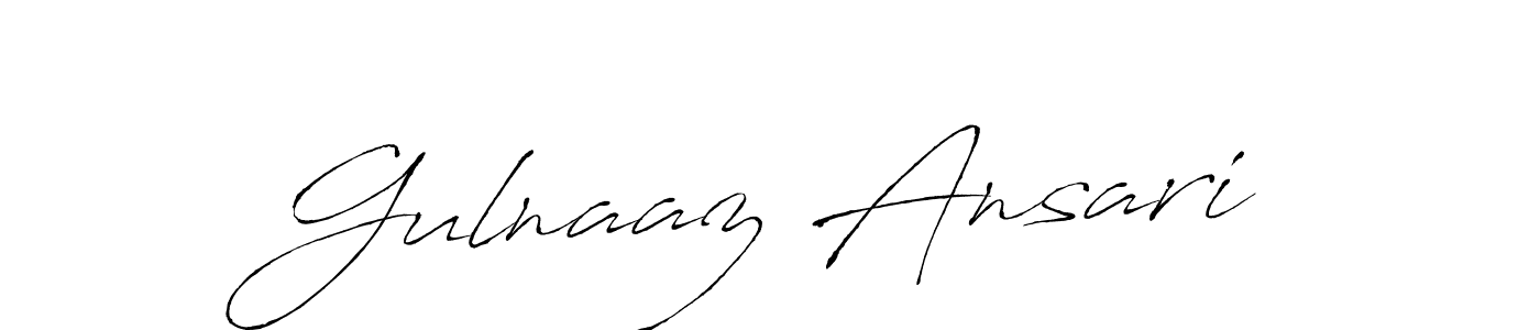 It looks lik you need a new signature style for name Gulnaaz Ansari. Design unique handwritten (Antro_Vectra) signature with our free signature maker in just a few clicks. Gulnaaz Ansari signature style 6 images and pictures png